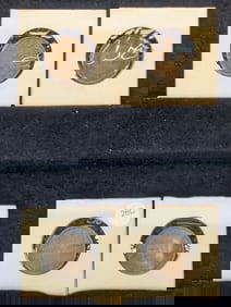 1912, 1913, 1914, & 1915 Canada One Cents