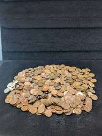 Six Pounds Plus Of Lincoln Cents