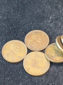 Roll Of 1944 Mixed Lincoln Wheat Cents