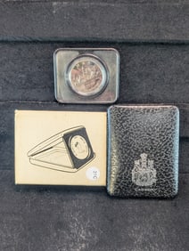 1976 Canoe Canada Silver Dollar