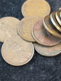 Roll Of 1942 - 1944 Mixed Lincoln Wheat Cents
