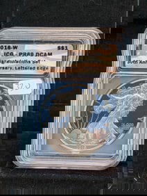 2016-W RARE Congratulations Set Silver Eagle Certified ICG PR69 Deep Cameo . Very low Mintage of