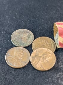 (52) 1950's Mixed Lincoln Wheat Cents