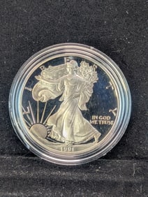 1991-S American Silver Eagle (without OGP or COA)