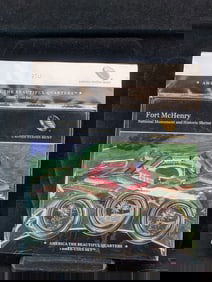 2013 America the Beautiful Quarter set. Fort McHenry Park P,D &S coin in Mint Sealed Set. Books $20.