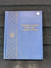 EMPTY United States Type Set Large Coins Whitman Book