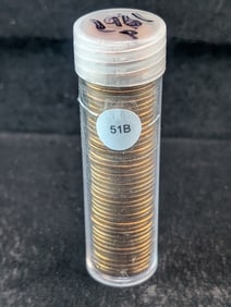 Tube of 1961-P Lincoln Cents