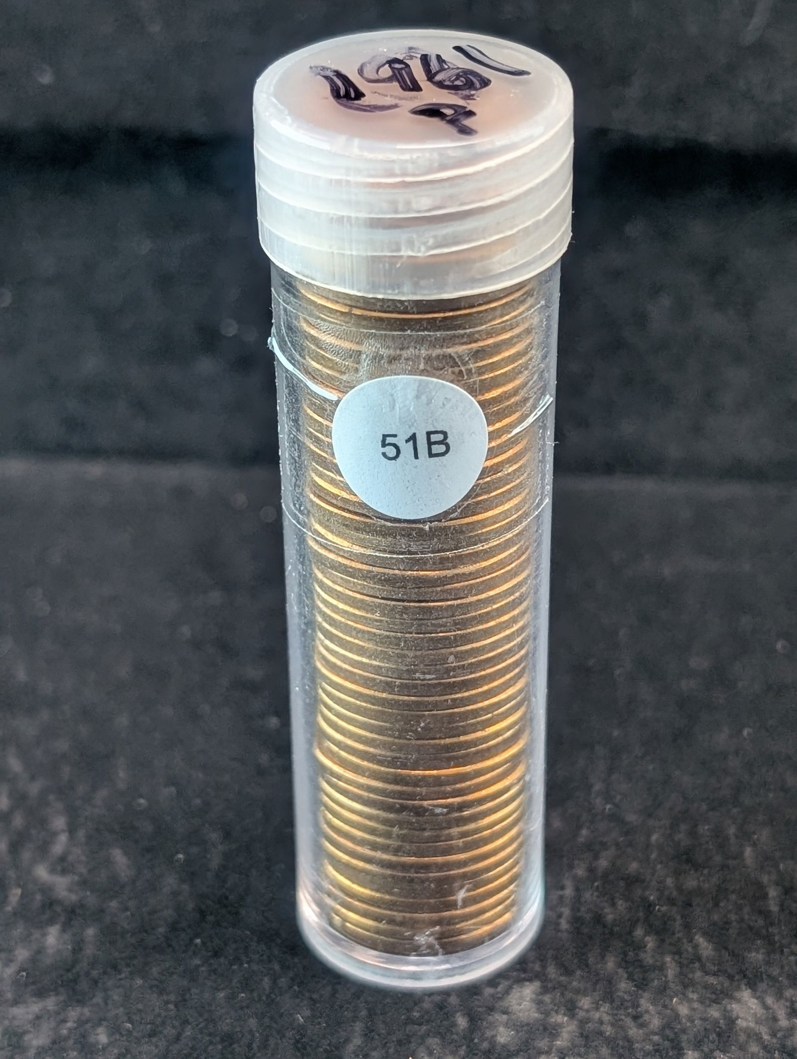 Tube of 1961-P Lincoln Cents (1 of 2)