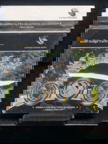 2015 P,D&S America the Beautiful Blue Ridge Park Quarter set from the mint. Mint Sealed.