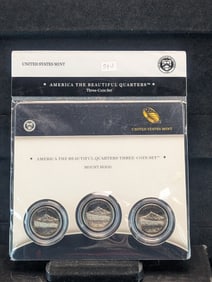 2010 P,D&S America the Beautiful Mt. Hood Quarter set from mint. Sealed . Books$20.