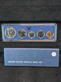 1966 U.S. Mint Special Mint Set - Contains a 40% Silver Kennedy Half Dollar