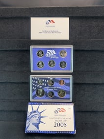 2005-S U.S. Mint Proof Set Contains the State Quarters