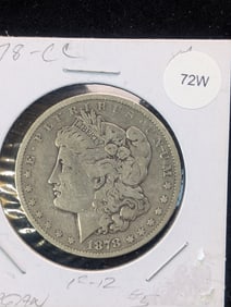 1878 CC Morgan Dollar Fine +