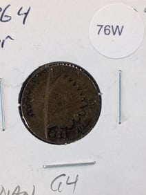 1864 Indian Head Cent