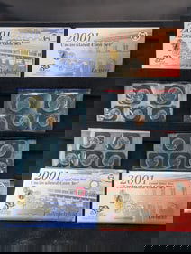 2001 P & D UNC US Mint Set