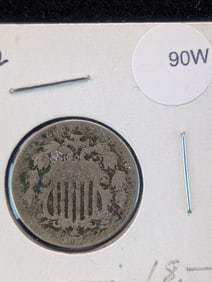 1872 Shield Nickel