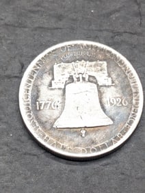 **VG** 1926 Sesquicentennial Commem Silver Half Dollar