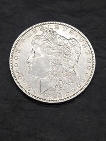 1896-O Morgan Silver Dollar **AU**