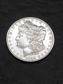 1894-O Morgan Silver Dollar **AU**
