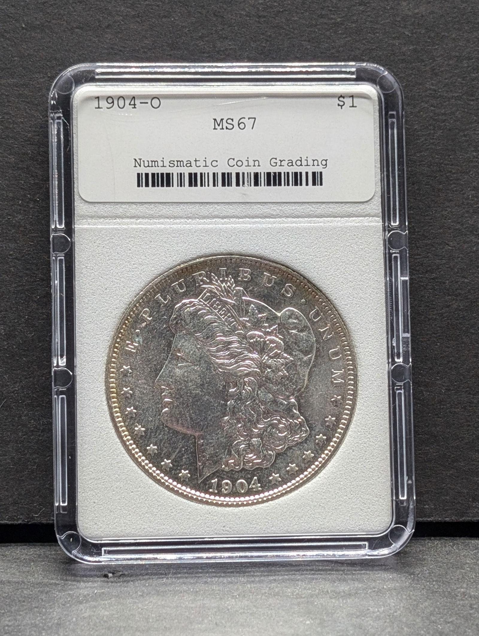 1904-O Morgan Silver Dollar - NCG Cert. MS67 (1 of 3)