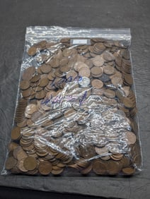 Bag of 1,000 Lincoln Wheat Cents