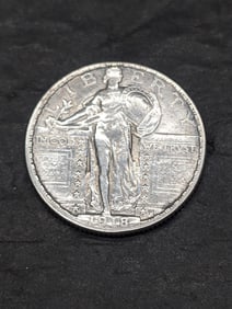 **AU** 1918-S Standing Liberty Quarter