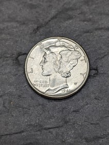 **UNC** 1941-D S/B Mercury Silver Dime