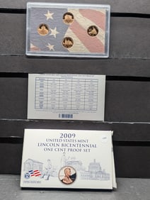 2009-S U.S. Mint Lincoln Bicentennial One Cent Proof Set