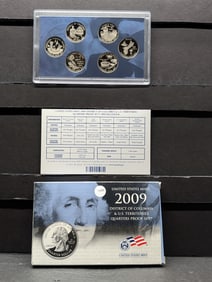 2009-S District Of Columbia & U.S. Territories Quarters Proof Set