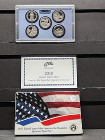 2010-S U.S. Mint America The Beautiful Quarters Proof Set