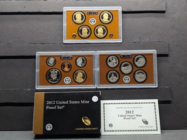 2012-S U.S. Mint Proof Set