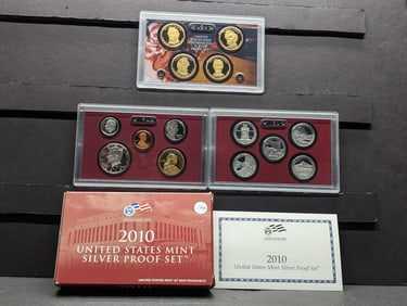 2010-S U.S. Mint Silver Proof Set