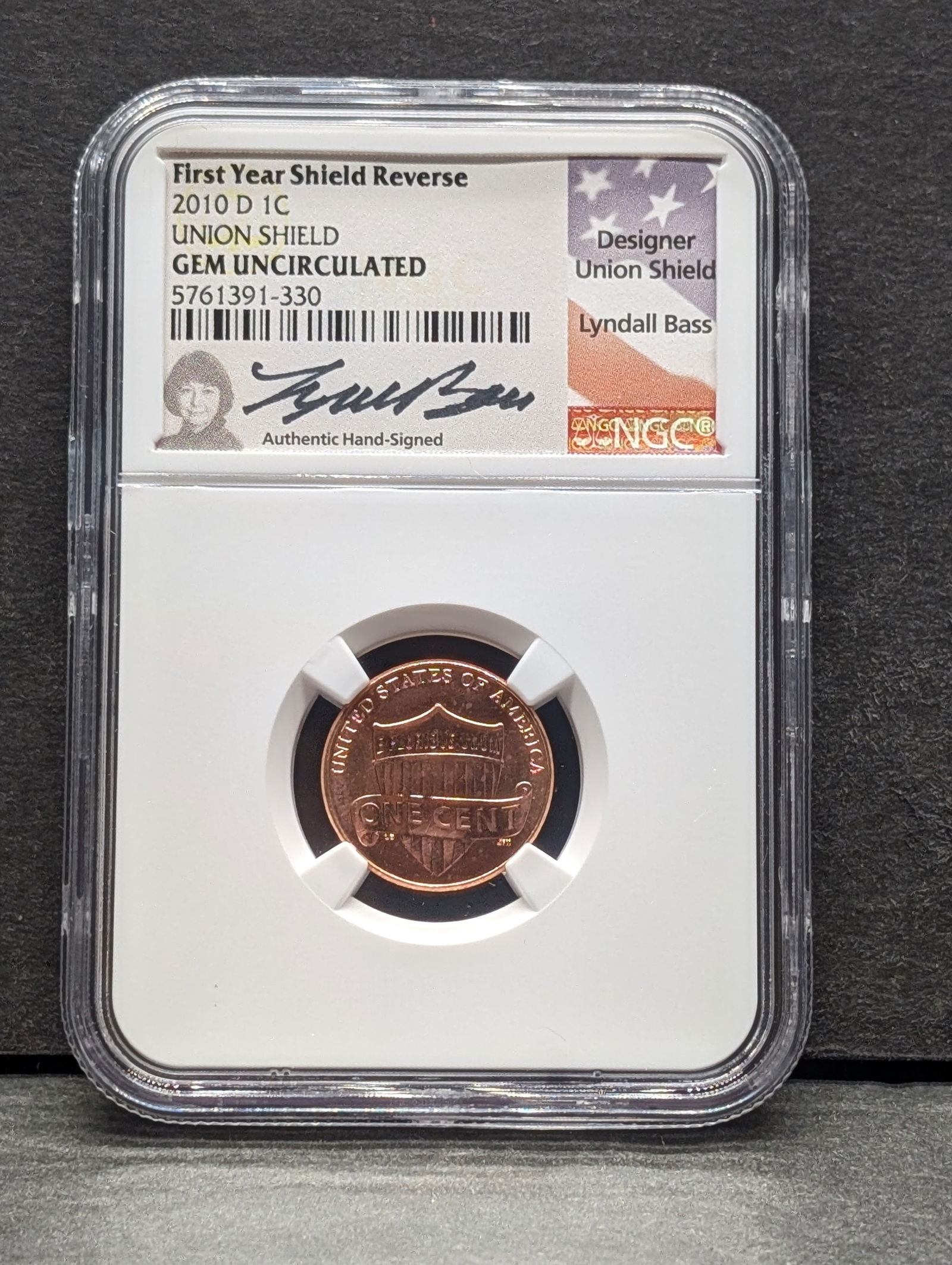 2010-D Lincoln Union Shield Nickel - NGC GEM UNC *First Year of Shield Reverse* (1 of 3)