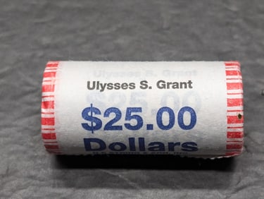 $25 Roll Of 2011 Ulysses S. Grant Presidential Dollars