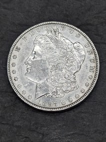 1897-O Morgan Silver Dollar **RARE in HIGH GRADE - AU**