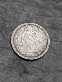 **BETTER DATE - NICE TYPE COIN - VF** 1853-O w/ Arrows Seated Liberty Dime