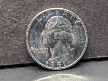 1951 Choice Proof Washington Quarter.??