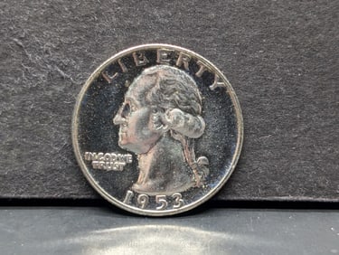 1953 GEM Proof Washington Quarter.??