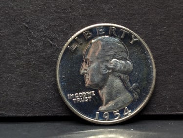 1954 GEM Proof Washington Quarter.??
