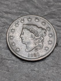 **FINE/VF** 1831 Coronet Head Large Cent