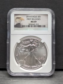 2014 American Silver Eagle - NGC MS69 *Early Release*