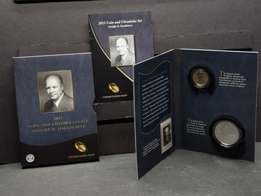 2015 Coin & Chronicles Set in OGP w/ COA - Dwight D. Eisenhower