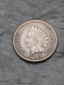 **FINE/VF** 1864 Indian Head Cent