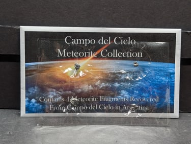 Collection of Meteorites from Campo del Cielo in Argentina - 4 Fragments
