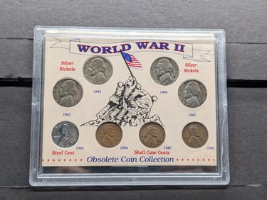 WWII Obsolete Coin Collection