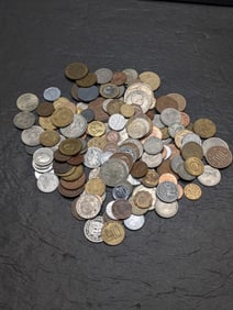 Bag of 1.50 Lbs. of Various Vintage & Modern World Coins