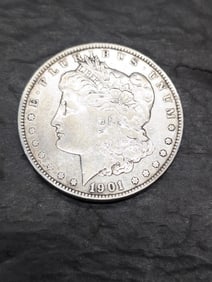 1901 Morgan Silver Dollar **XF**