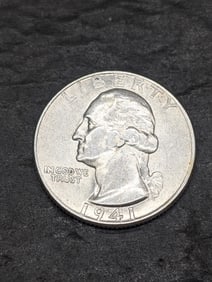 1941 Washington Silver Quarter