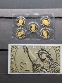 Presidential Dollar Collection in Gem Proof Condition