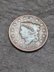 1828 Coronet Head Large Cent